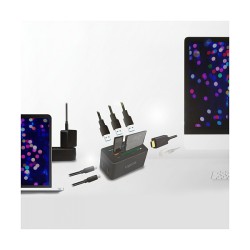 Logilink Dockingstation USB 3.2 (G1) HDMI.10-Port.PD4.schw. — Buy in Cyprus with Fast Delivery