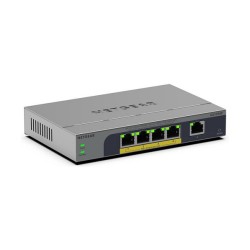 NETGEAR Easy Smart GS105EP - Switch - L3 - Smart - 1 x 10 100 1000 + 4 x 10 100 1000 (PoE+) - Desktop. wandmontierbar...