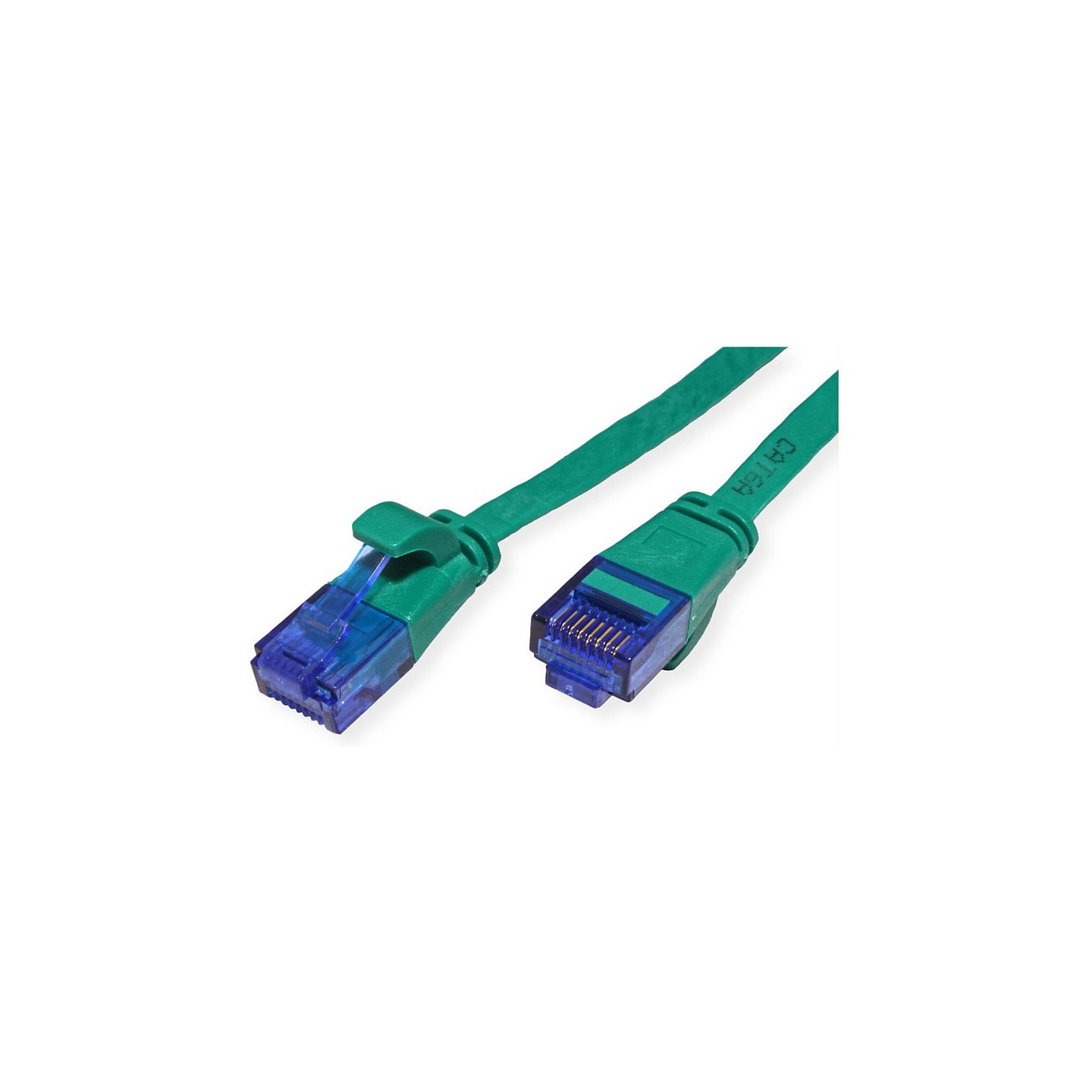 VALUE Patchkabel Cat.6A (Class EA) UTP. extra-flach. grn. 1 m — Buy in Cyprus with Fast Delivery