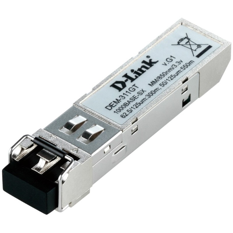 Buy D-Link MiniGBIC SFP 1000BaseSX - DEM-311GT - Multimode LC, 850nm, 550m, Meta... in Cyprus, Nicosia, Limassol, Larnaka, Pafos