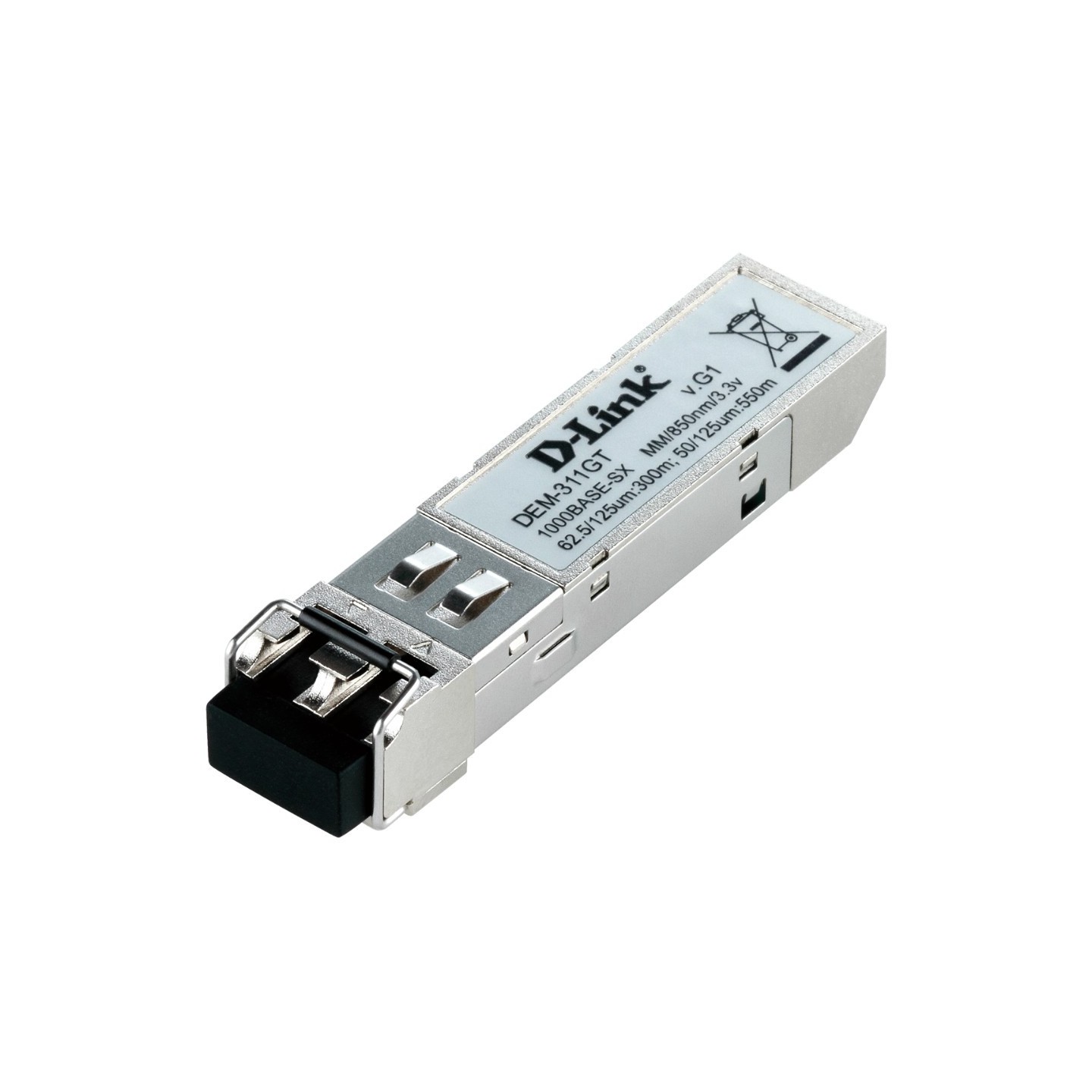 D-Link MiniGBIC SFP 1000BaseSX - DEM-311GT - Multimode LC, 850nm, 550m, Metallic — Buy in Cyprus with Fast Delivery
