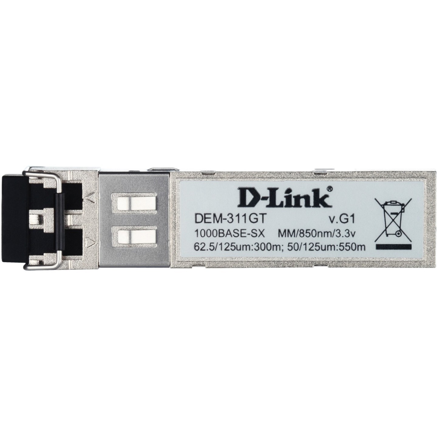 D-Link MiniGBIC SFP 1000BaseSX - DEM-311GT - Multimode LC, 850nm, 550m, Metallic — Buy in Cyprus with Fast Delivery