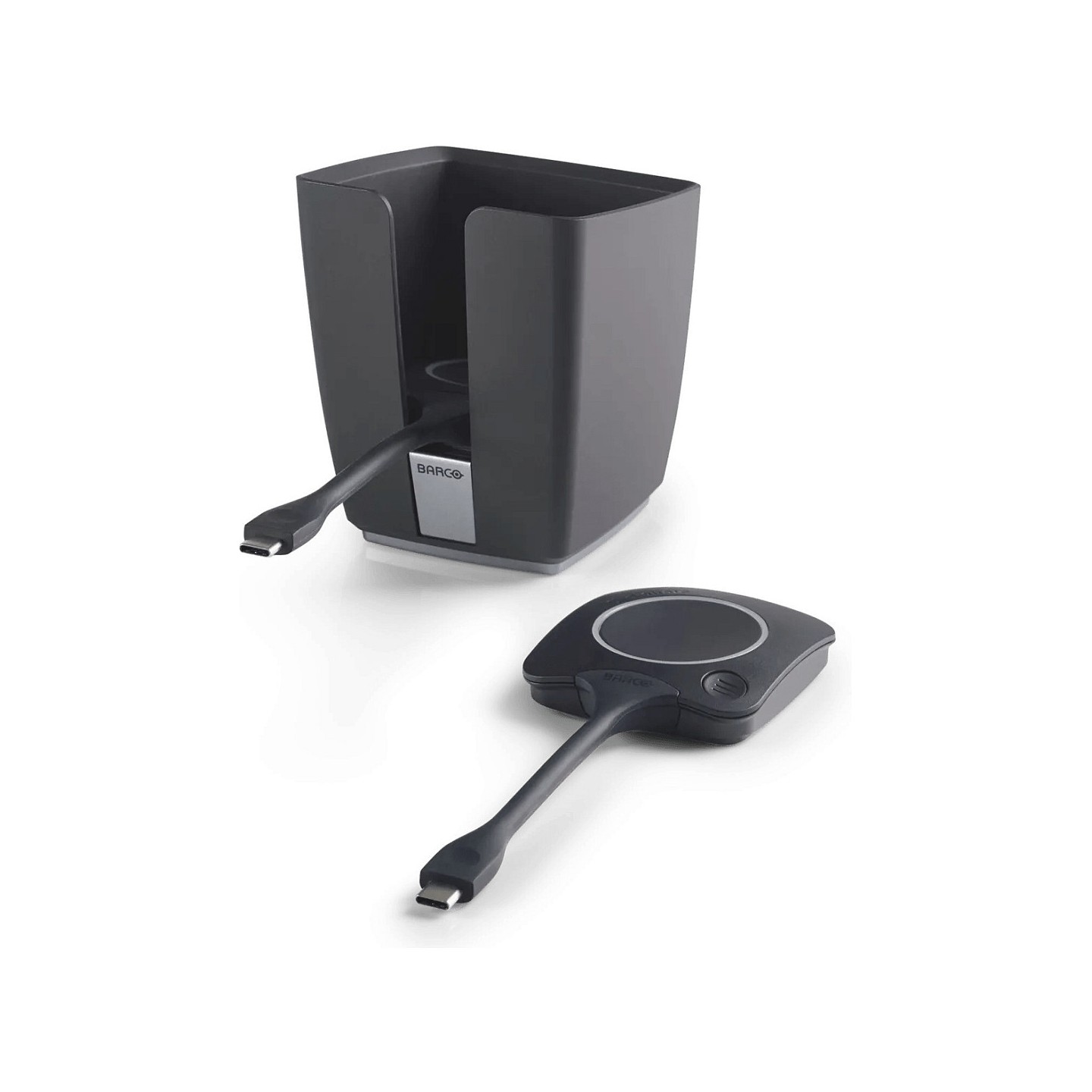 BARCO Clickshare Tray + 2 Tasten - beinhaltet das Tray und zwei USB-C Buttons fr C und CX Serie
