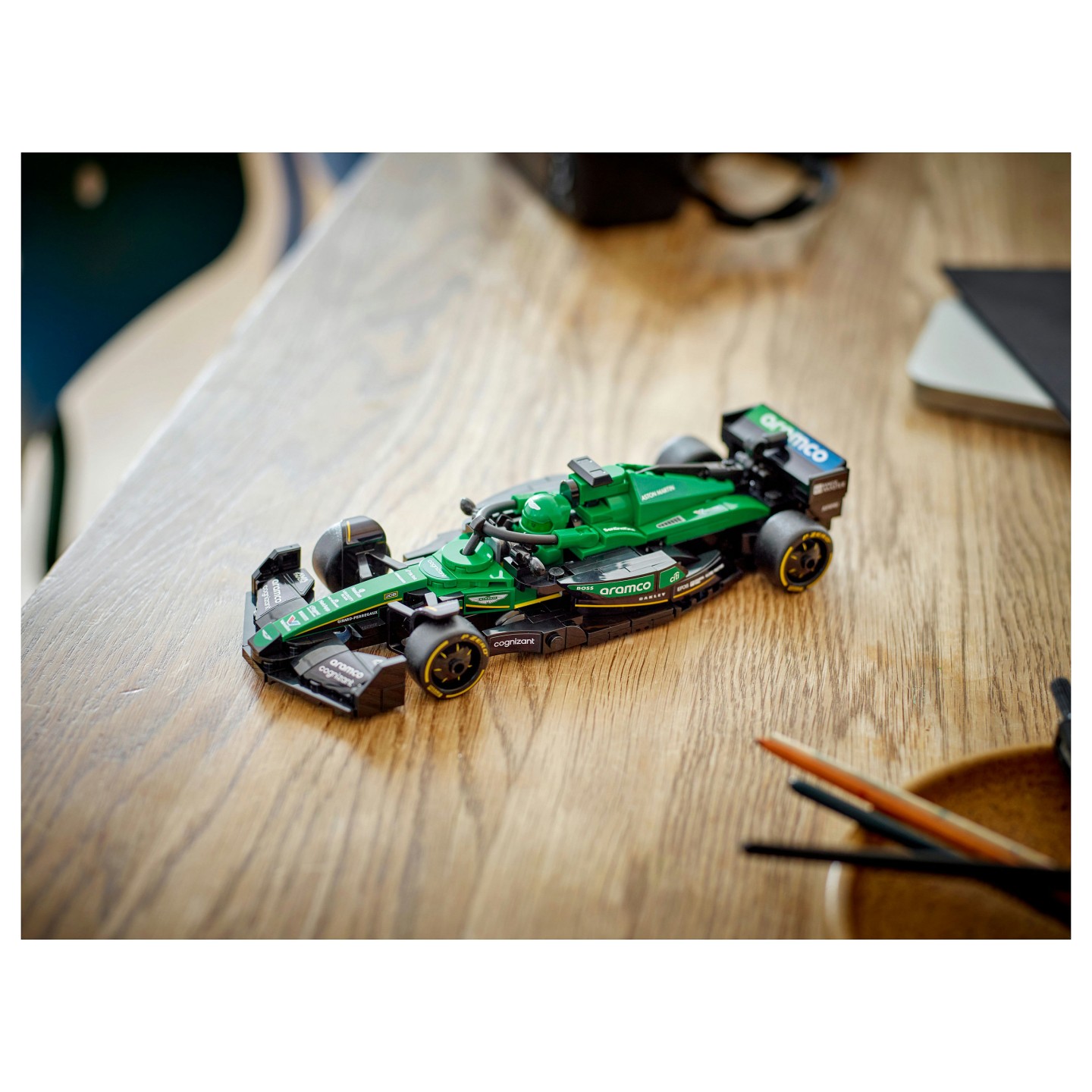 LEGO Speed Champions Aston Martin Aramco F1 AMR24 Rennauto 77245 — Buy in Cyprus with Fast Delivery