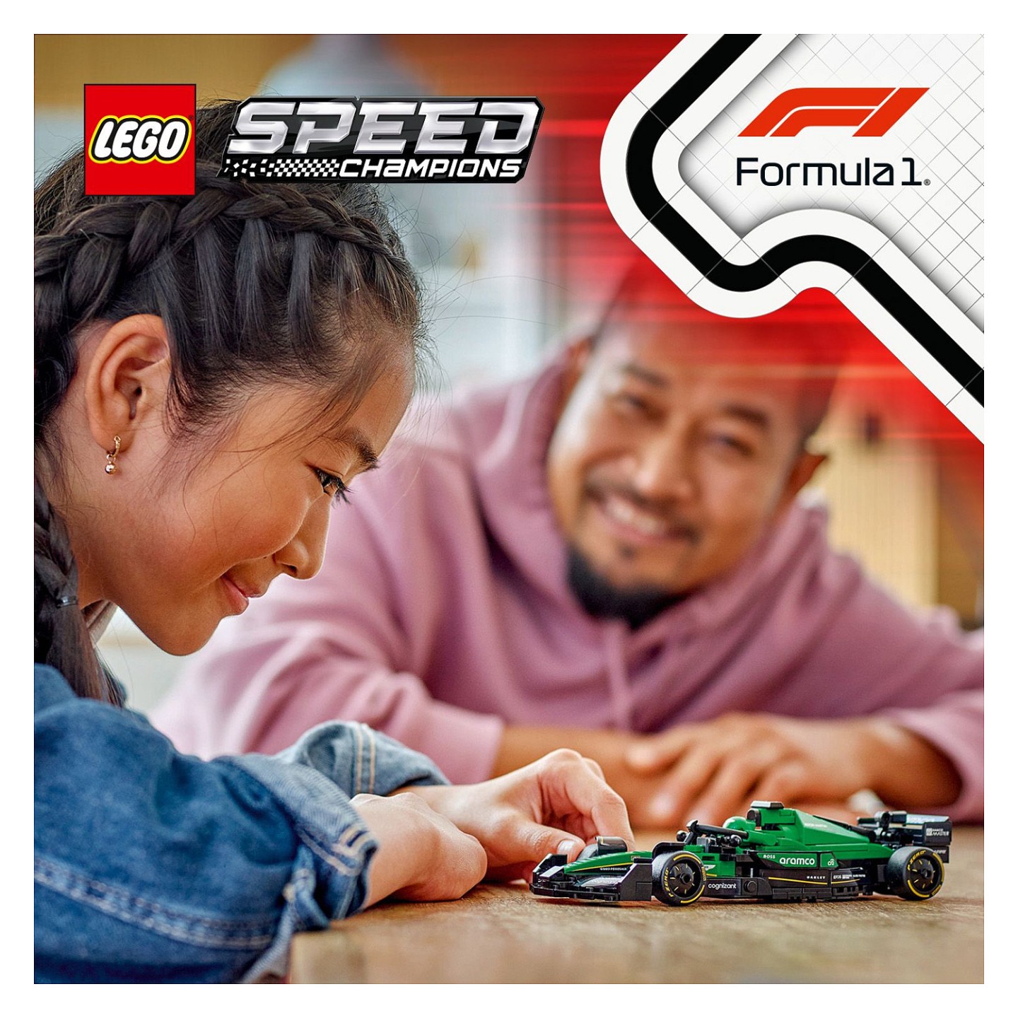 LEGO Speed Champions Aston Martin Aramco F1 AMR24 Rennauto 77245 — Buy in Cyprus with Fast Delivery