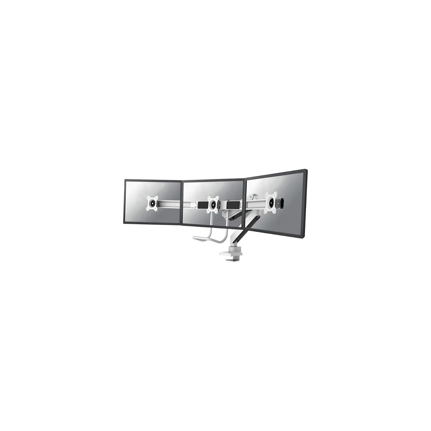 Neomounts NM-D775DX3 - Befestigungskit - Voll beweglich - fr 3 LCD-Anzeigen - Aluminium - wei - Bildschirmgre: 43.2-6...