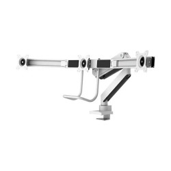 Neomounts NM-D775DX3 - Befestigungskit - Voll beweglich - fr 3 LCD-Anzeigen - Aluminium - wei - Bildschirmgre: 43.2-6...