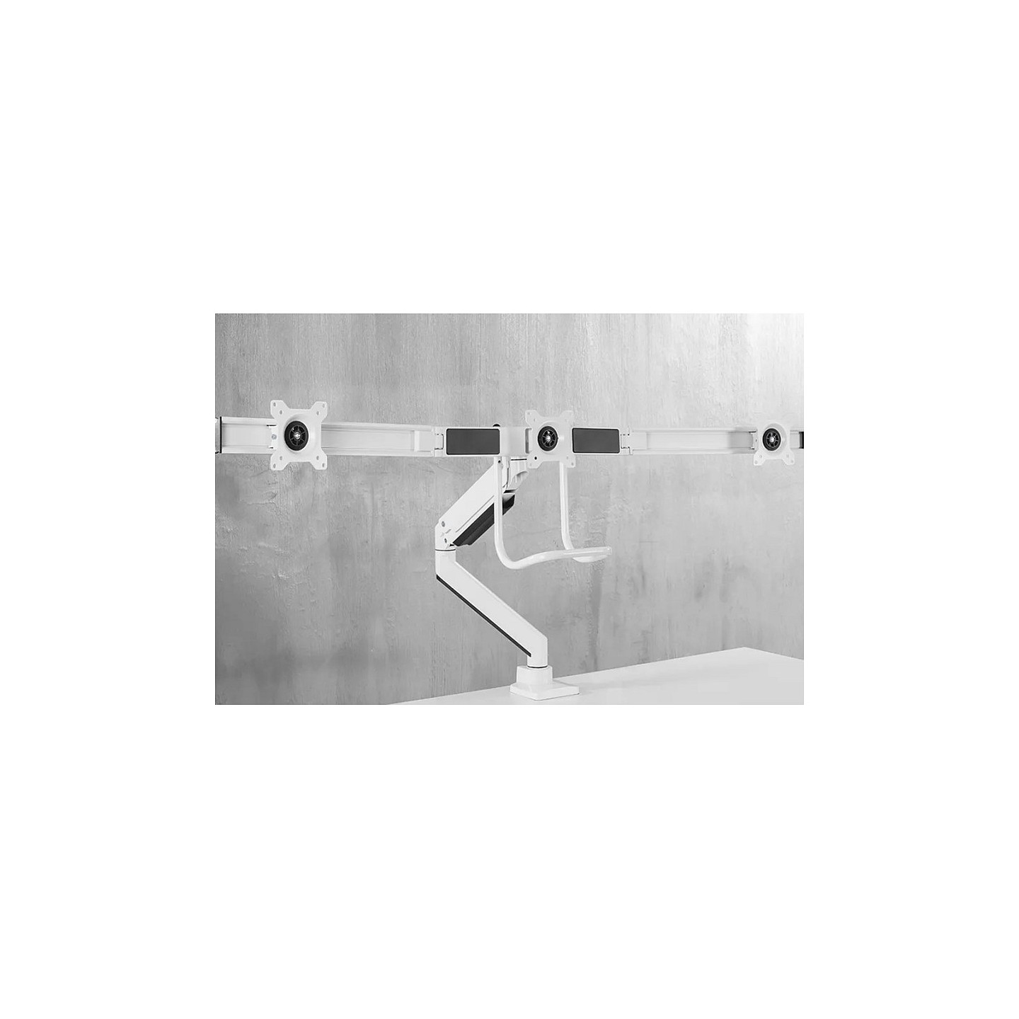 Neomounts NM-D775DX3 - Befestigungskit - Voll beweglich - fr 3 LCD-Anzeigen - Aluminium - wei - Bildschirmgre: 43.2-6...