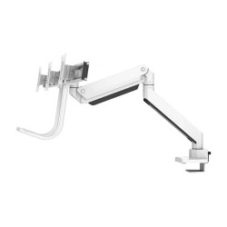 Neomounts NM-D775DX3 - Befestigungskit - Voll beweglich - fr 3 LCD-Anzeigen - Aluminium - wei - Bildschirmgre: 43.2-6...
