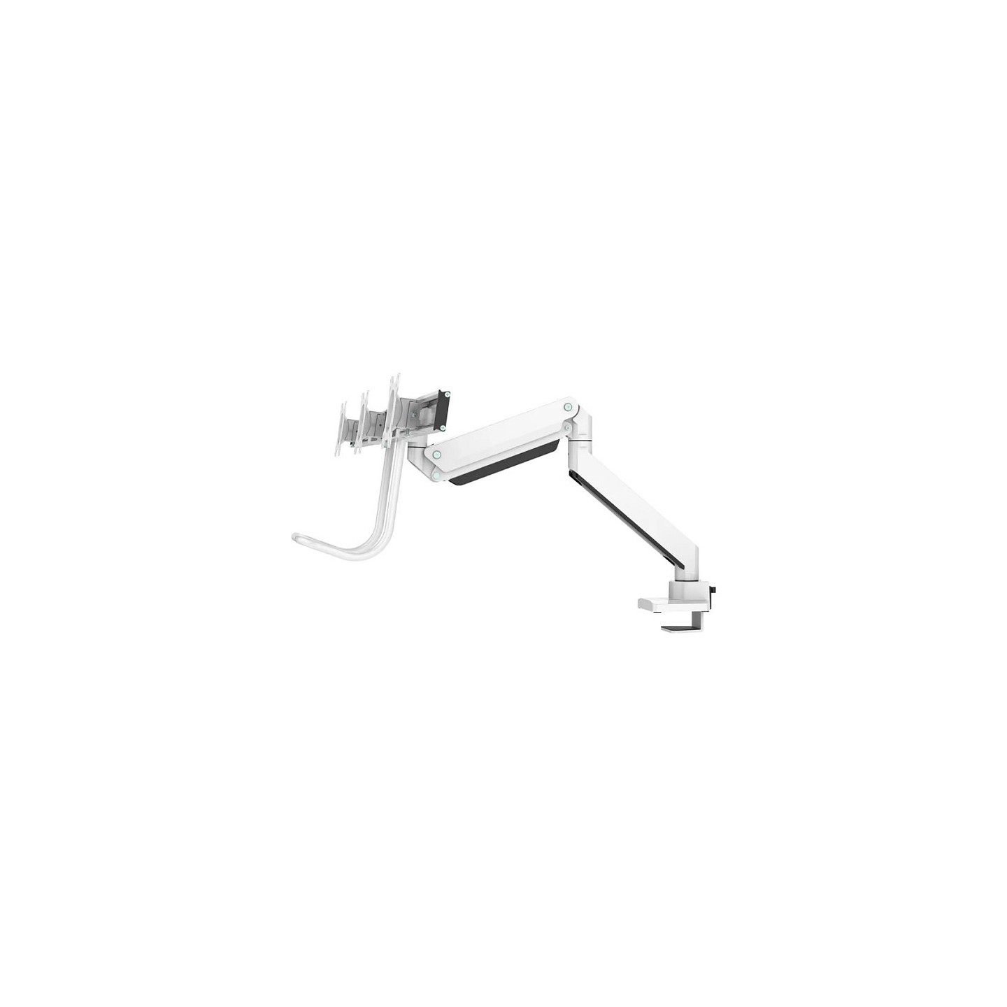 Neomounts NM-D775DX3 - Befestigungskit - Voll beweglich - fr 3 LCD-Anzeigen - Aluminium - wei - Bildschirmgre: 43.2-6...