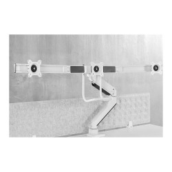 Neomounts NM-D775DX3 - Befestigungskit - Voll beweglich - fr 3 LCD-Anzeigen - Aluminium - wei - Bildschirmgre: 43.2-6...