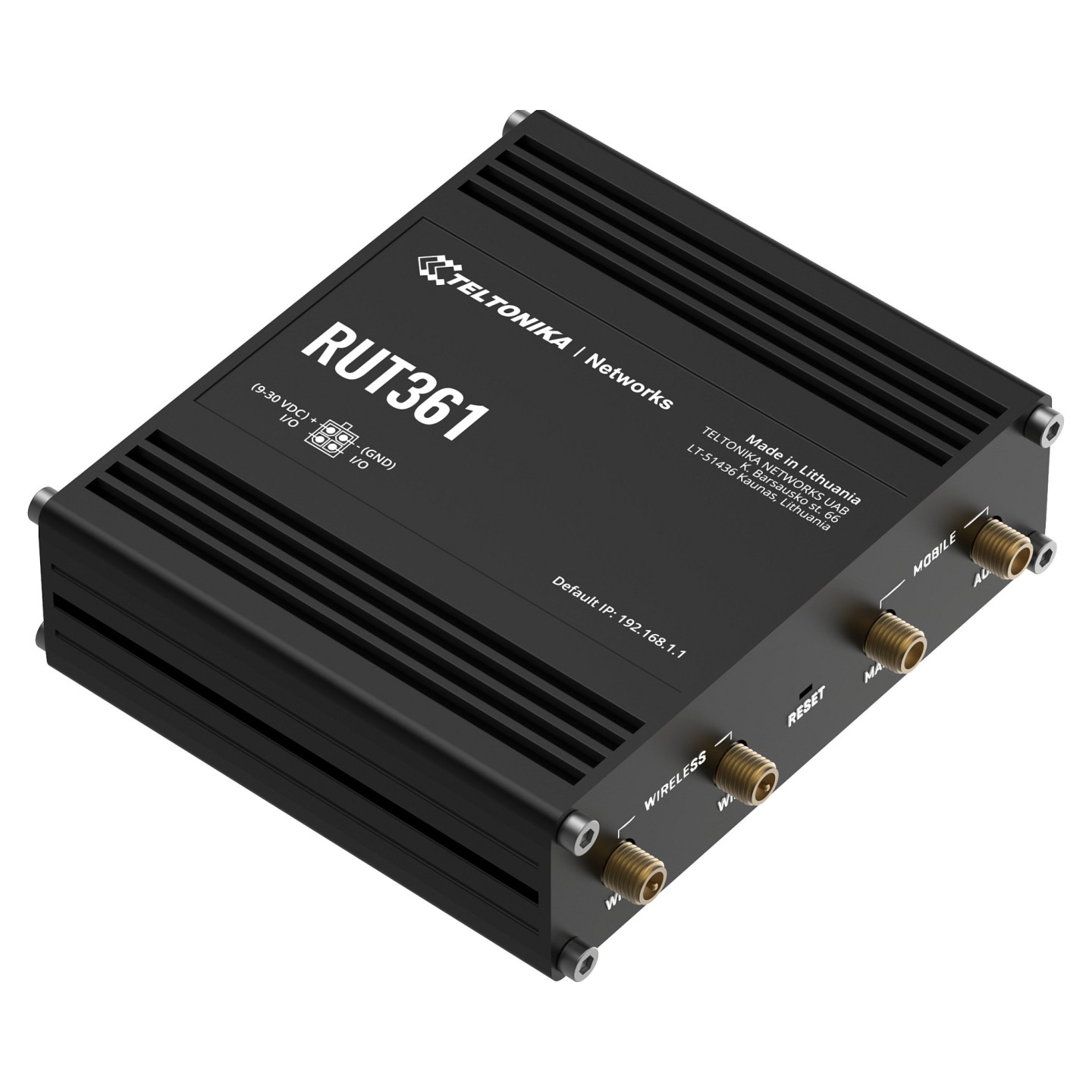Teltonika · Router · RUT361 · Kompakter-4G LTE CAT6 Router — Buy in Cyprus with Fast Delivery