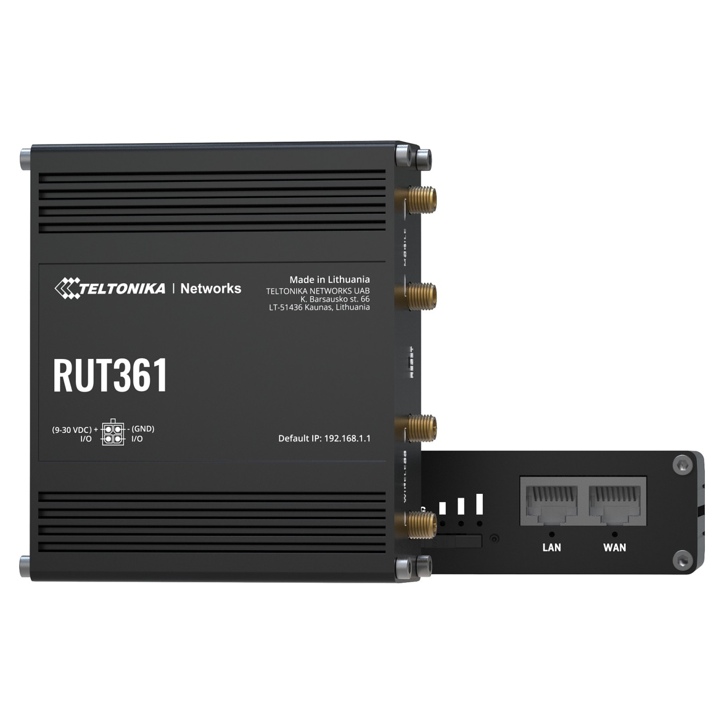 Teltonika · Router · RUT361 · Kompakter-4G LTE CAT6 Router — Buy in Cyprus with Fast Delivery