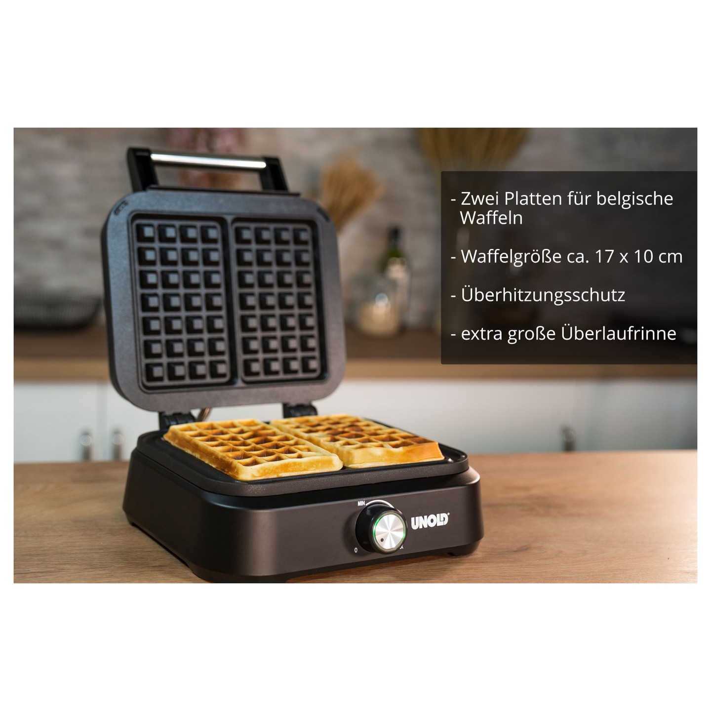 48275 Doppel Waffeleisen Brüssel Belgische Waffeln — Buy in Cyprus with Fast Delivery