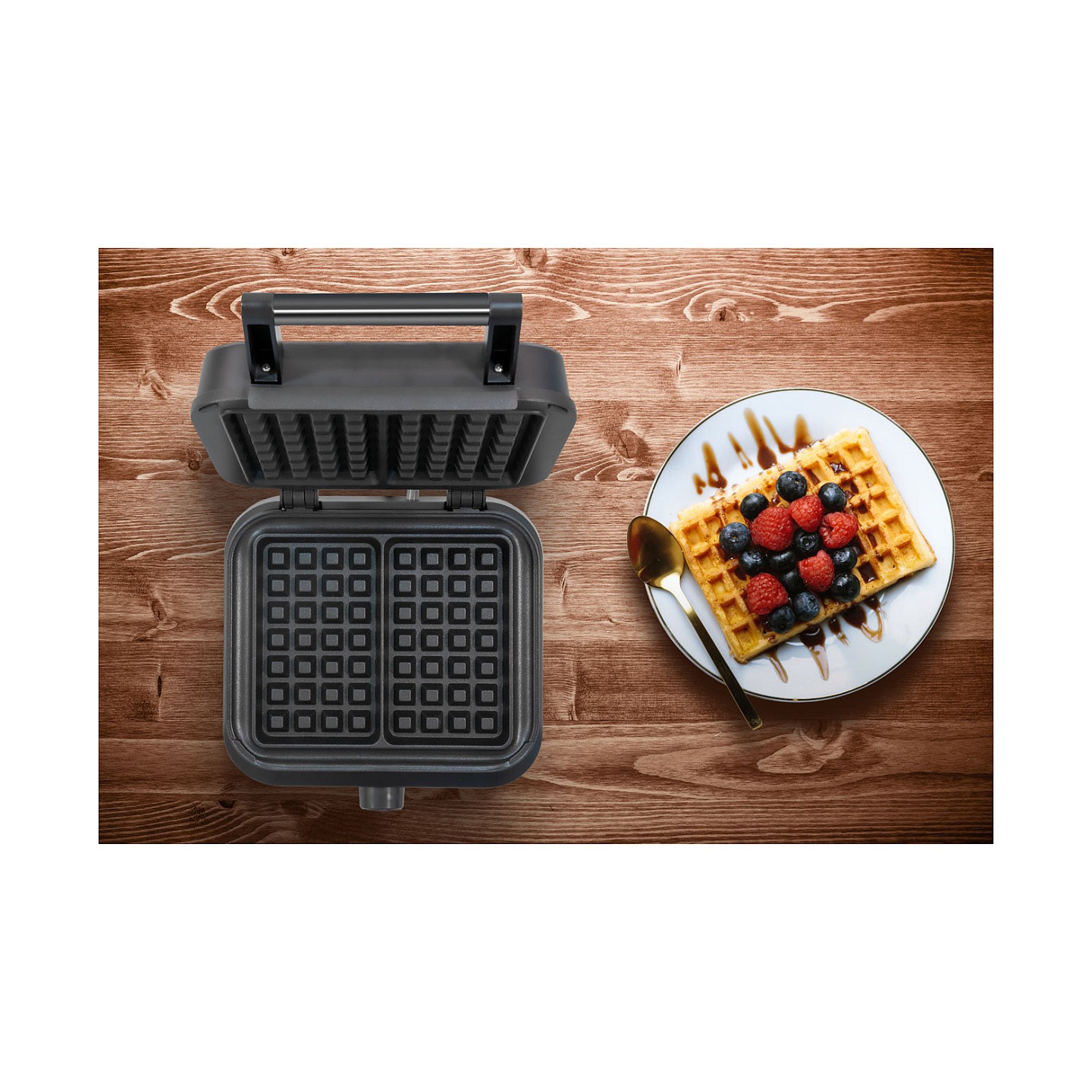 48275 Doppel Waffeleisen Brüssel Belgische Waffeln — Buy in Cyprus with Fast Delivery
