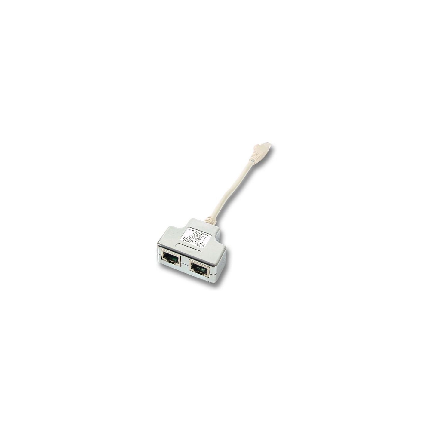 EFB T-Adapter Cat.6 2 x 10 100BaseT für Cablesharing — Buy in Cyprus with Fast Delivery