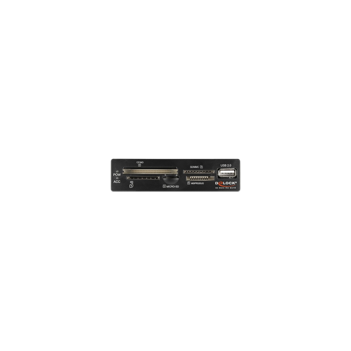 Delock 3.5? USB 2.0 Card Reader 5 Slot + 1 x USB 2.0 Typ-A Buchse — Buy in Cyprus with Fast Delivery