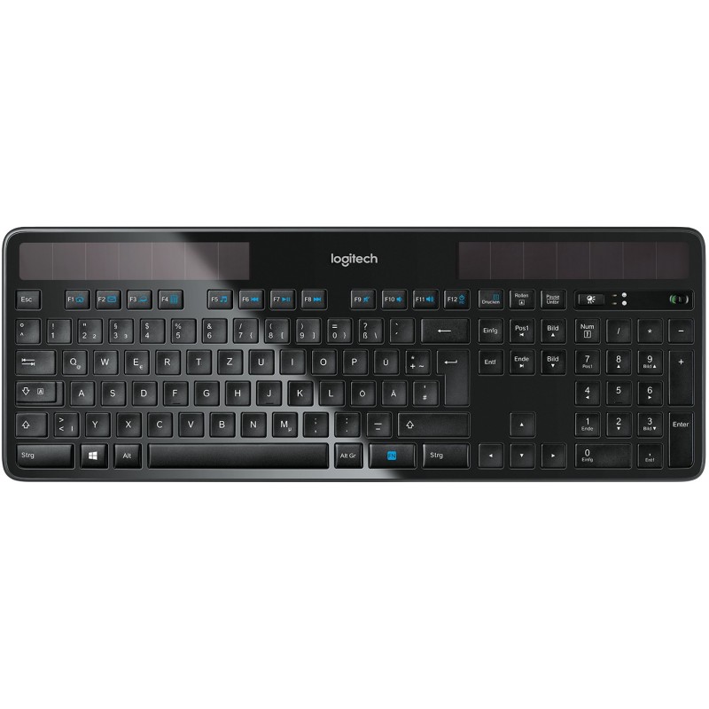 Buy Logitech K750 Wireless Solar Keyboard - K750 - Graphite Full-Size (100%) QWE... in Cyprus, Nicosia, Limassol, Larnaka, Pafos