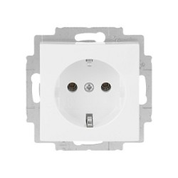 BUSCH JAEGER BJ 20 EUC-914 SCHUKO Steckdosen-Einsatz alpinweiß Busch-balance SI. 2011-0-6232