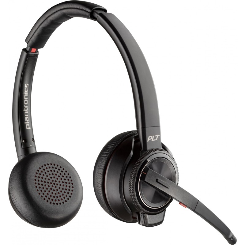 Buy Poly Savi 8220-M UC DECT Binaural Headset - USB-A - Black - Microsoft Teams ... in Cyprus, Nicosia, Limassol, Larnaka, Pafos