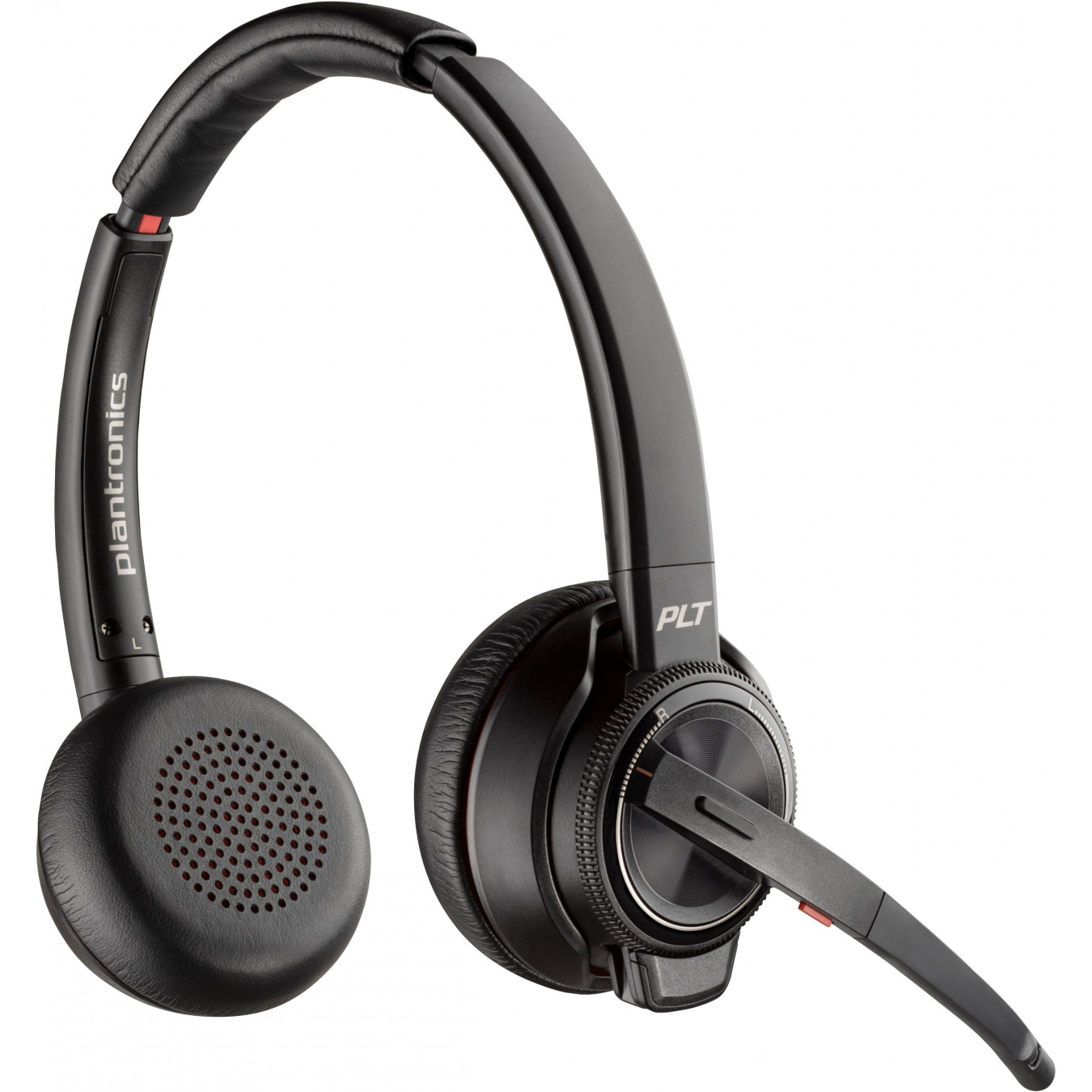 Poly Savi 8220-M UC DECT Binaural Headset - USB-A - Black - Microsoft Teams Certified — Buy in Cyprus with Fast Delivery