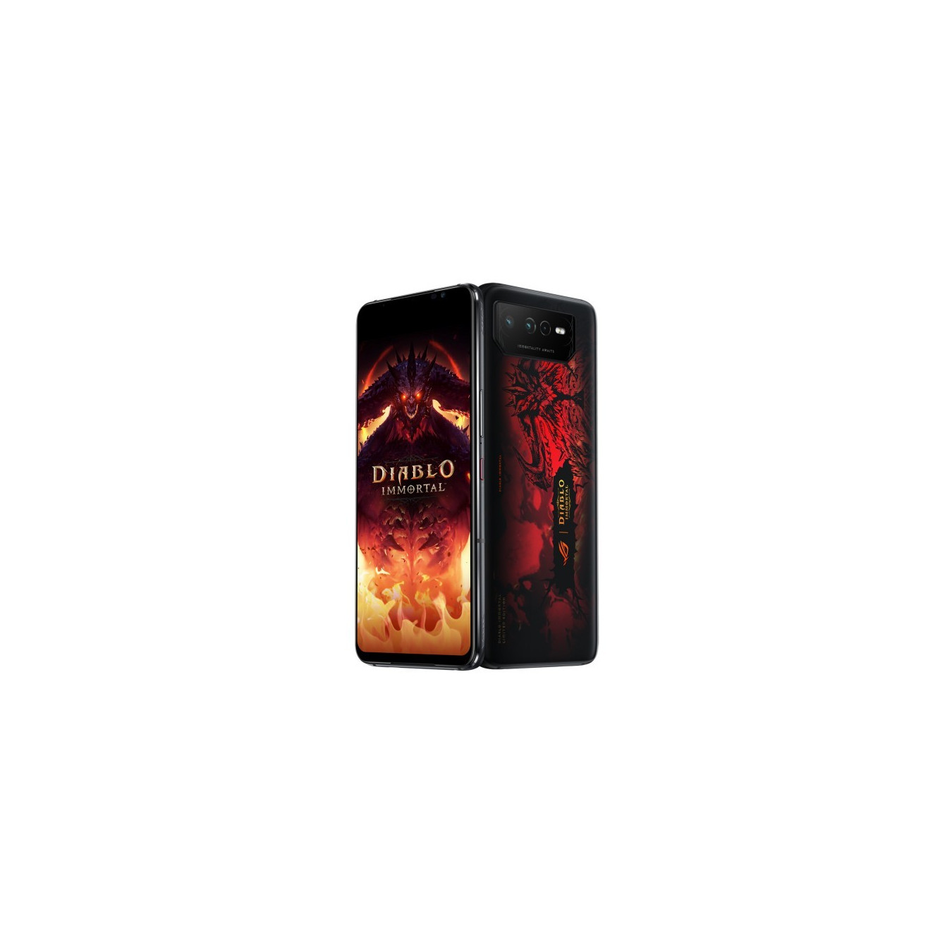 ASUS ROG Phone 6 Diablo Immortal Edition - Hellfire Red - 16GB/512GB, Snapdragon 8+ Gen 1 3.2GHz, 6.78" AMOLED