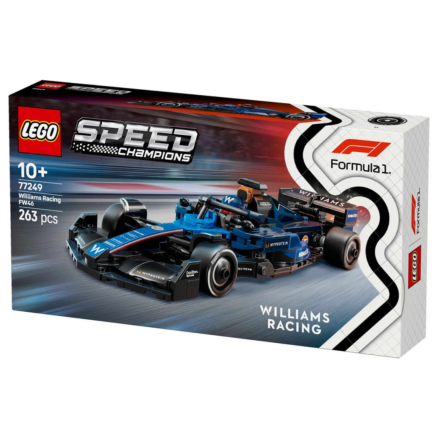 LEGO Speed Champions Williams Racing FW46 F1 Rennauto 77249 — Buy in Cyprus with Fast Delivery