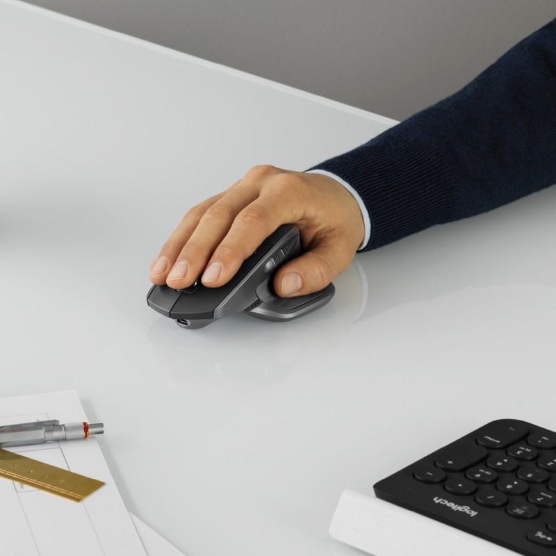 Buy Logitech MX Master 2S - RF Wireless & Bluetooth Mouse - Graphite, Right-Hand... in Cyprus, Nicosia, Limassol, Larnaka, Pafos