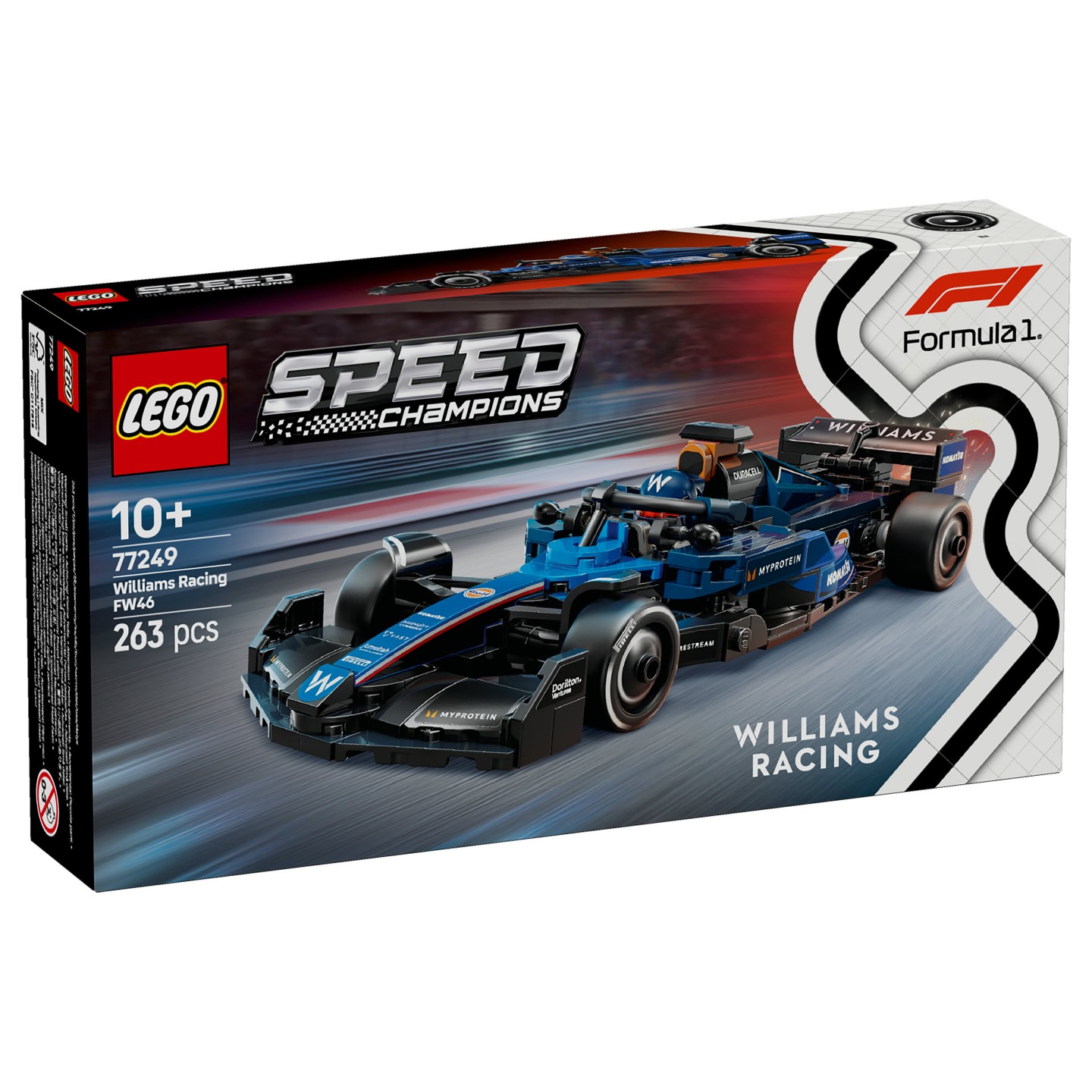 LEGO Speed Champions Williams Racing FW46 F1 Rennauto 77249 — Buy in Cyprus with Fast Delivery