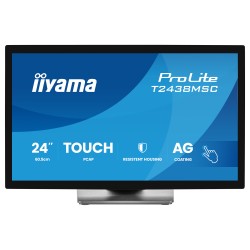 IIYAMA 60.5cm (23.8') T2438MSC-B2 16:9 M-Touch HDMI+DP+USB — Buy in Cyprus with Fast Delivery