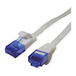 VALUE Patchkabel Cat.6A (Class EA) UTP. extra-flach. grau. 3 m — Buy in Cyprus with Fast Delivery