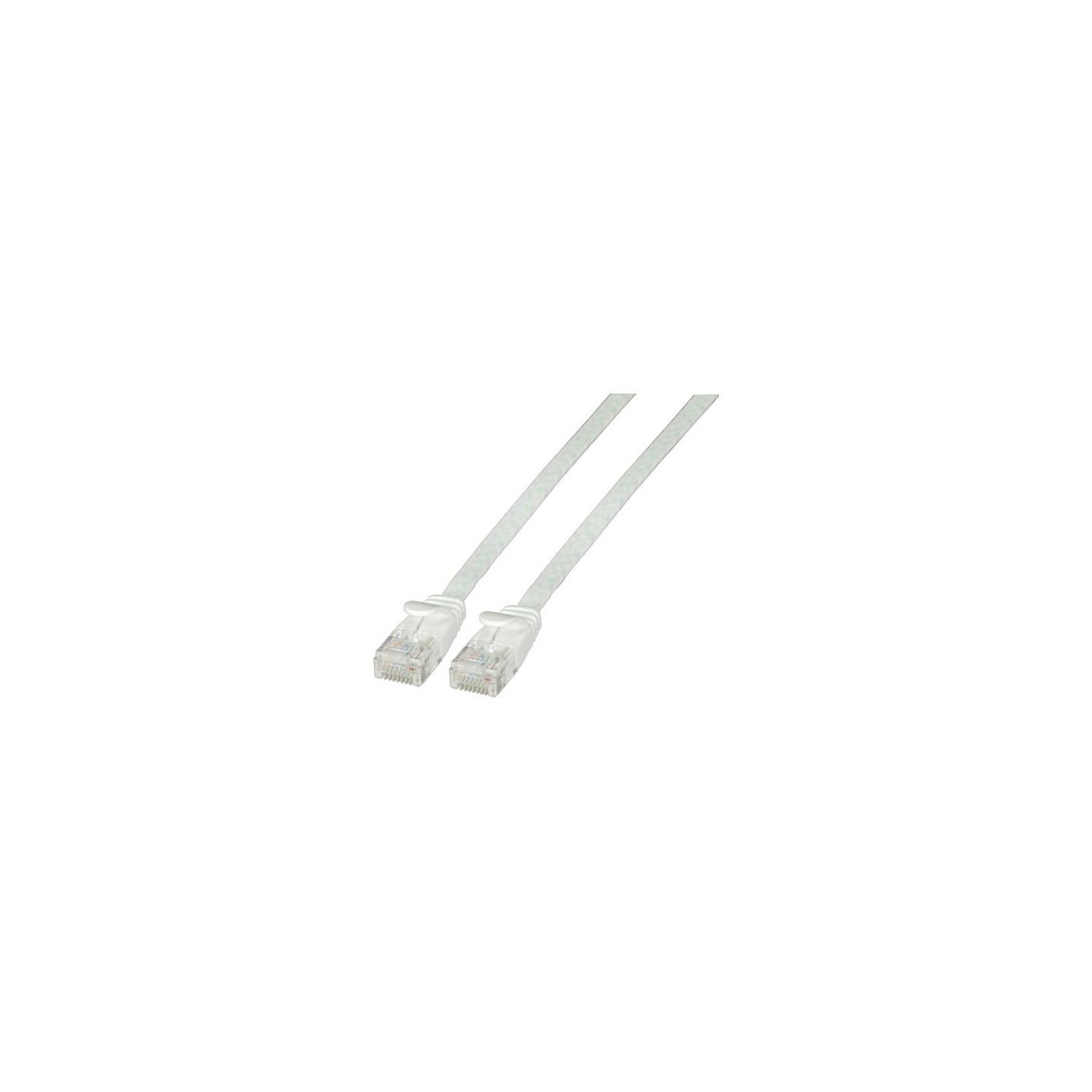 EFB RJ45 Flachpatchkabel U UTP. Cat.6A. PVC. 0.5m. weiß — Buy in Cyprus with Fast Delivery