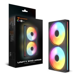 240mm COUGAR Forward-Lüfter Unity240-FB.240 ARGB PWM. schwarz — Buy in Cyprus with Fast Delivery
