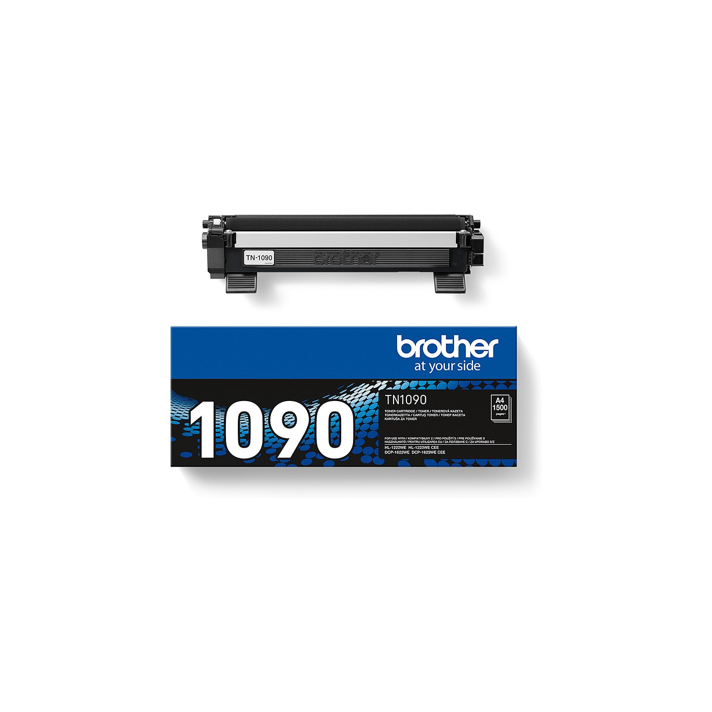 Brother TN1090 - Schwarz - original - Tonerpatrone - fr Brother DCP-1622WE. DCP-1623WE. HL-1222WE. HL-1223WE