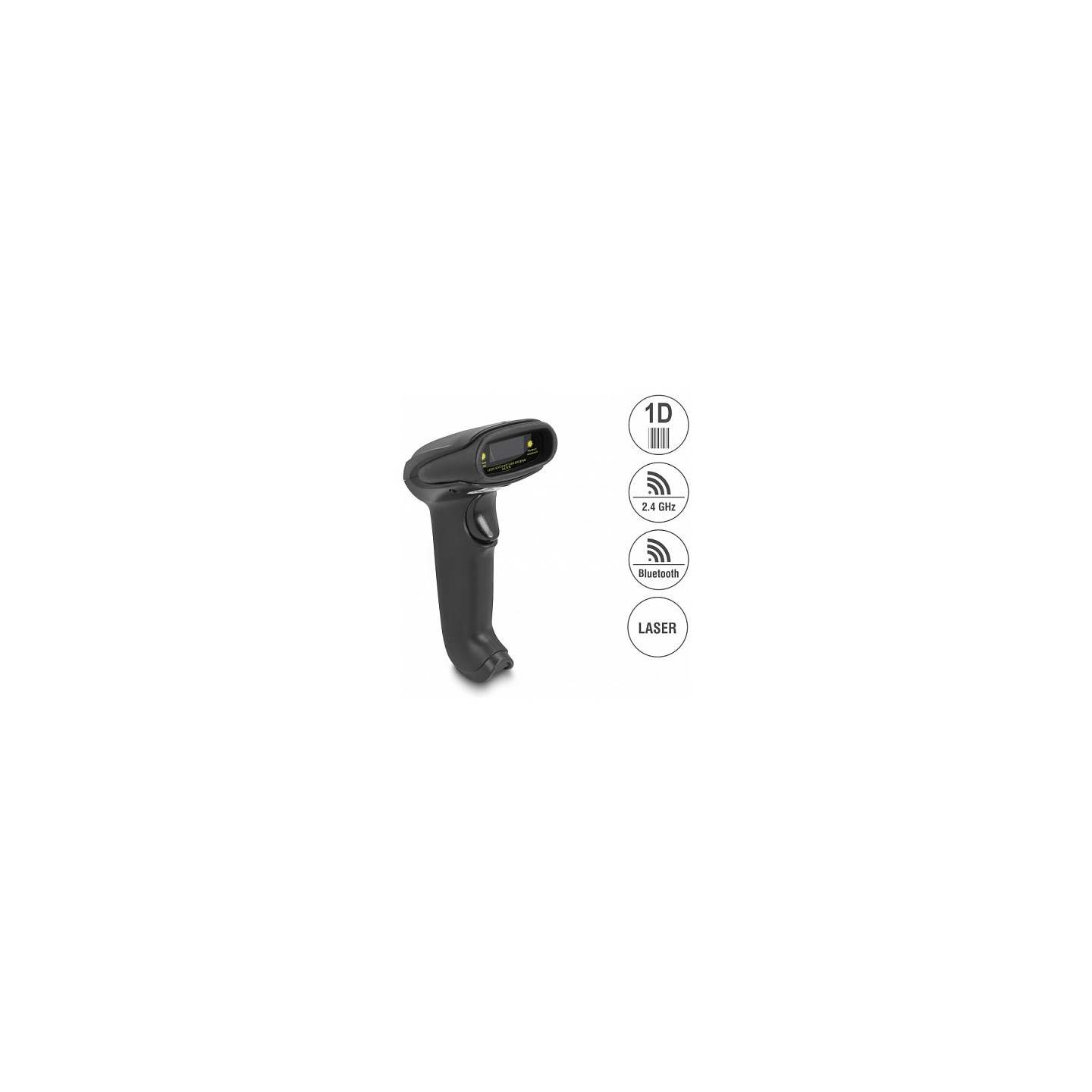 Barcode Scanner 1D Laser für 2.4 GHz. Bluetooth oder USB — Buy in Cyprus with Fast Delivery