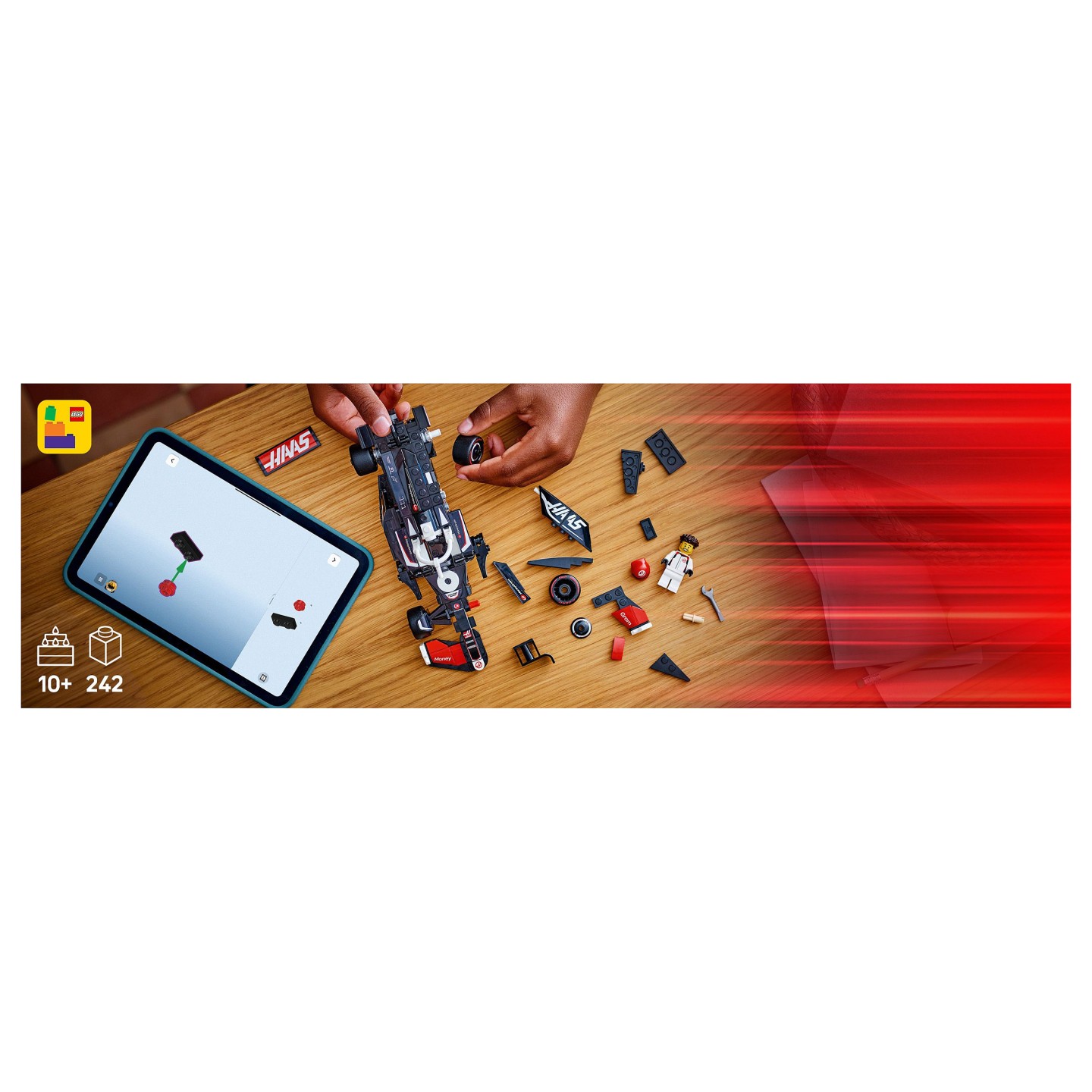LEGO Speed Champions MoneyGram Haas F1 Team VF-24 Rennauto 77250 — Buy in Cyprus with Fast Delivery