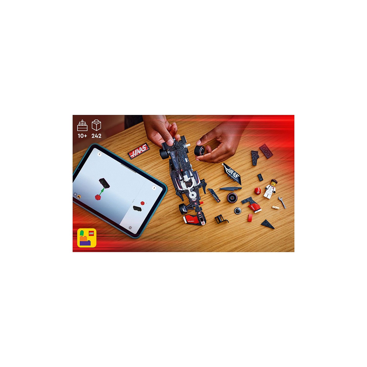 LEGO Speed Champions MoneyGram Haas F1 Team VF-24 Rennauto 77250 — Buy in Cyprus with Fast Delivery