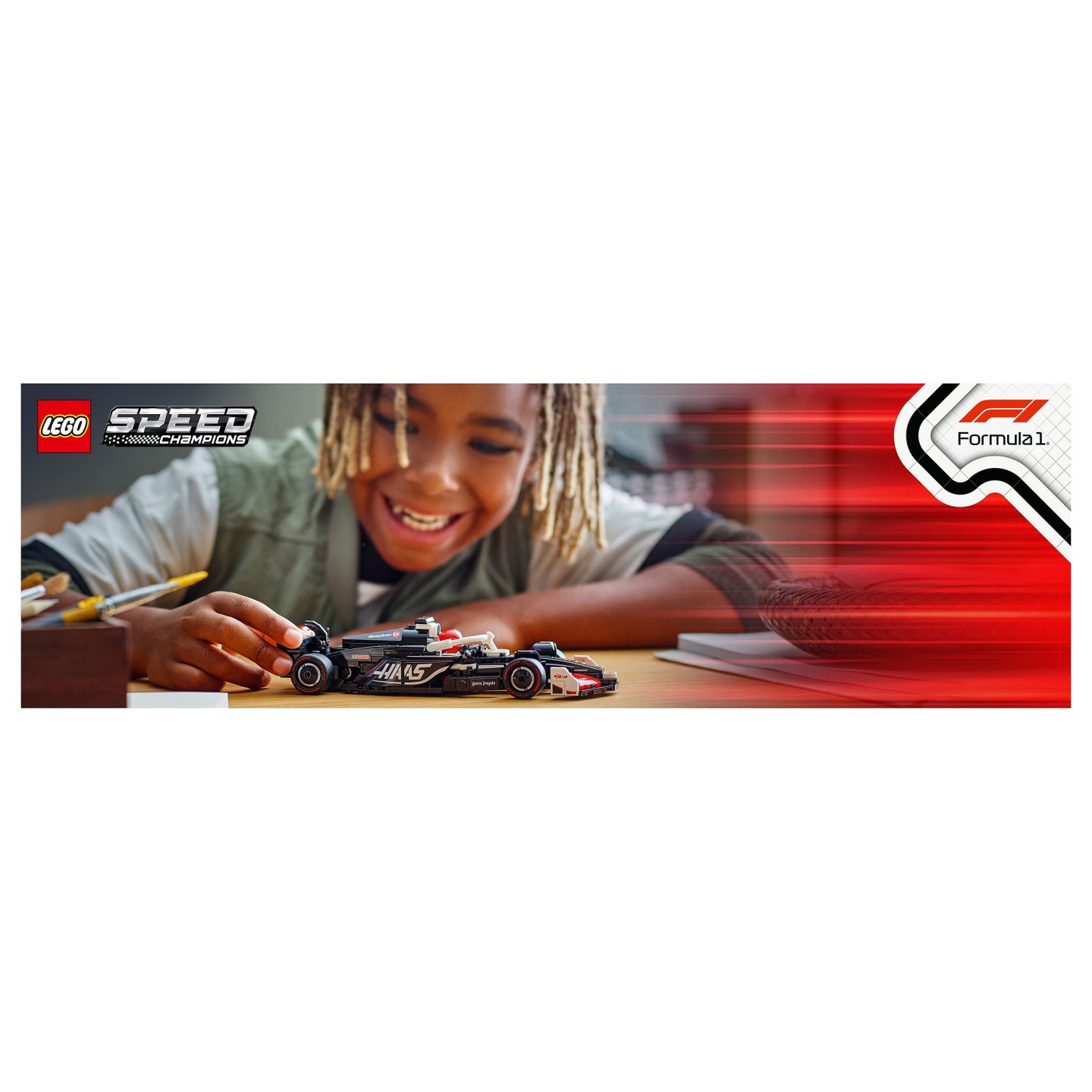 LEGO Speed Champions MoneyGram Haas F1 Team VF-24 Rennauto 77250 — Buy in Cyprus with Fast Delivery