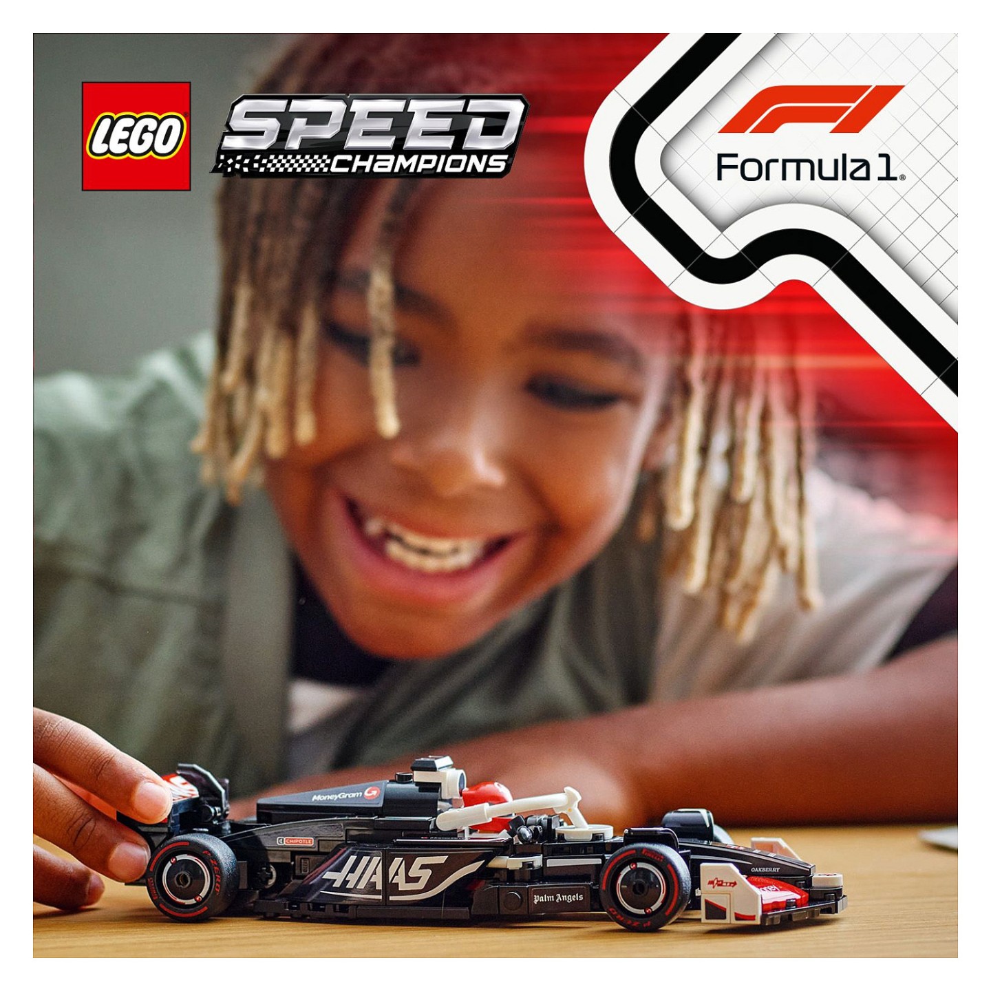 LEGO Speed Champions MoneyGram Haas F1 Team VF-24 Rennauto 77250 — Buy in Cyprus with Fast Delivery