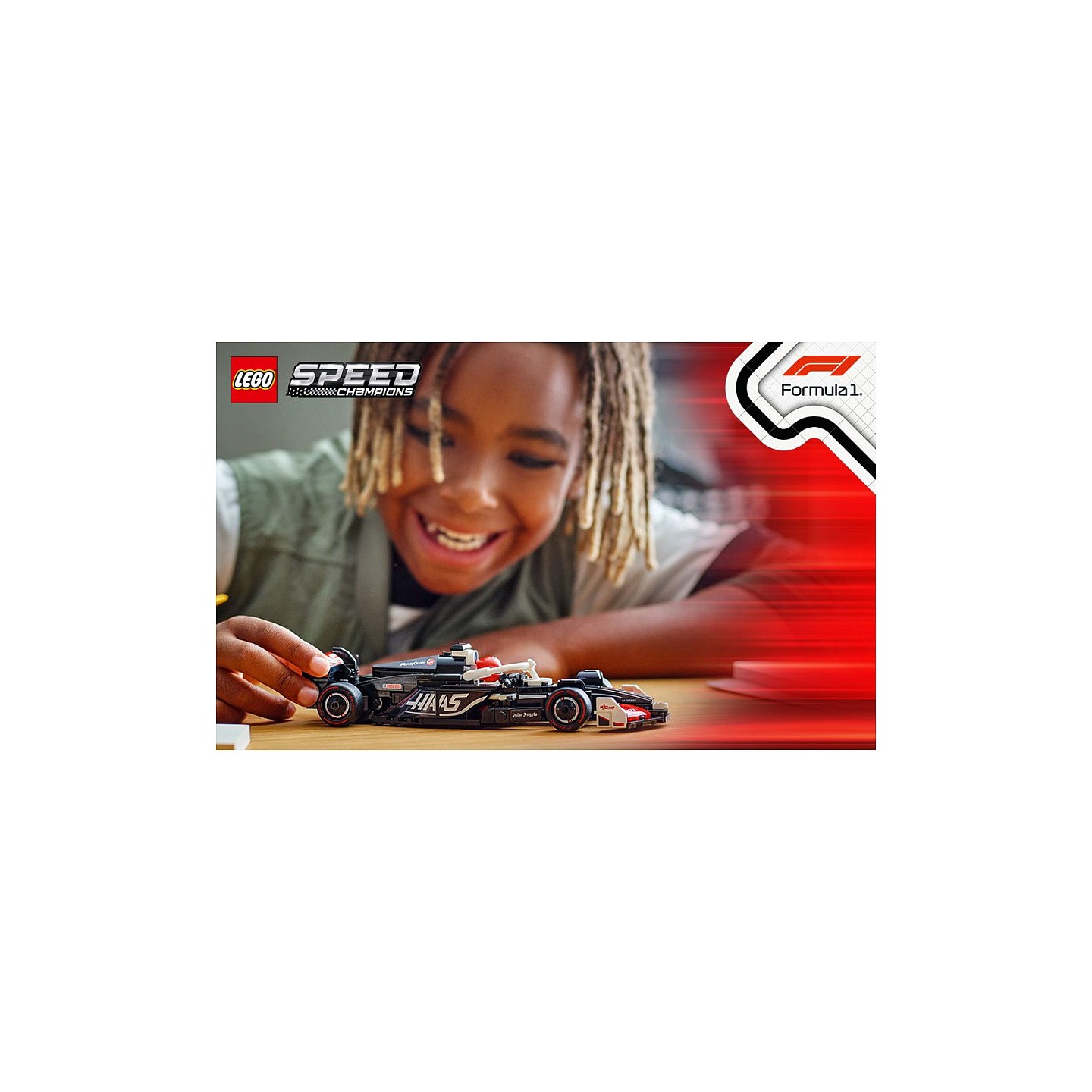 LEGO Speed Champions MoneyGram Haas F1 Team VF-24 Rennauto 77250 — Buy in Cyprus with Fast Delivery