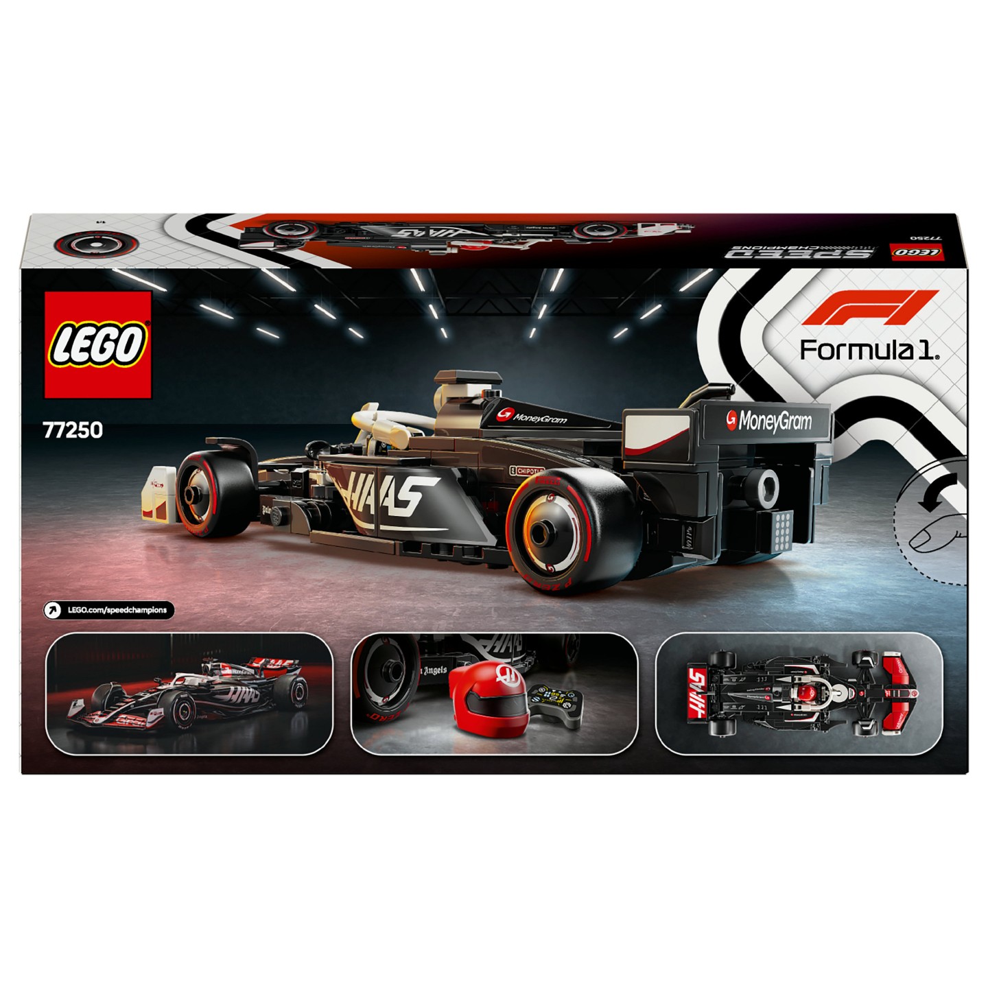 LEGO Speed Champions MoneyGram Haas F1 Team VF-24 Rennauto 77250 — Buy in Cyprus with Fast Delivery