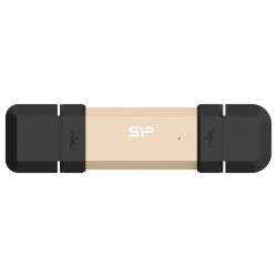 STICK Silicon Power 500GB USB Stick DS72 Typ A+C 1050 850MB`s Gold — Buy in Cyprus with Fast Delivery