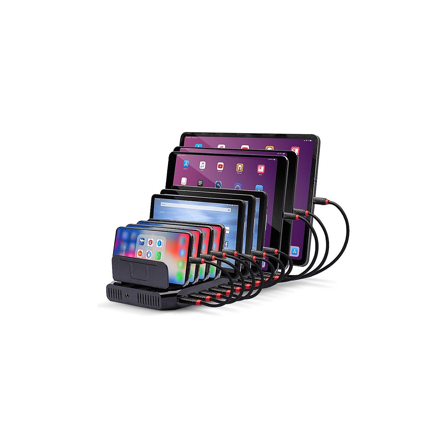 LINDY 10-Port USB-Ladestation 96W. 10x USB-A — Buy in Cyprus with Fast Delivery