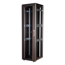 ROLINE 19-Zoll Netzwerkschrank Pro 42 HE. 600x600 BxT Glastr schwarz — Buy in Cyprus with Fast Delivery