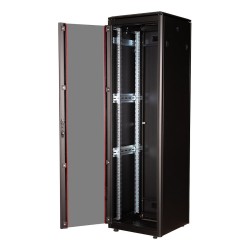 ROLINE 19-Zoll Netzwerkschrank Pro 42 HE. 600x600 BxT Glastr schwarz — Buy in Cyprus with Fast Delivery
