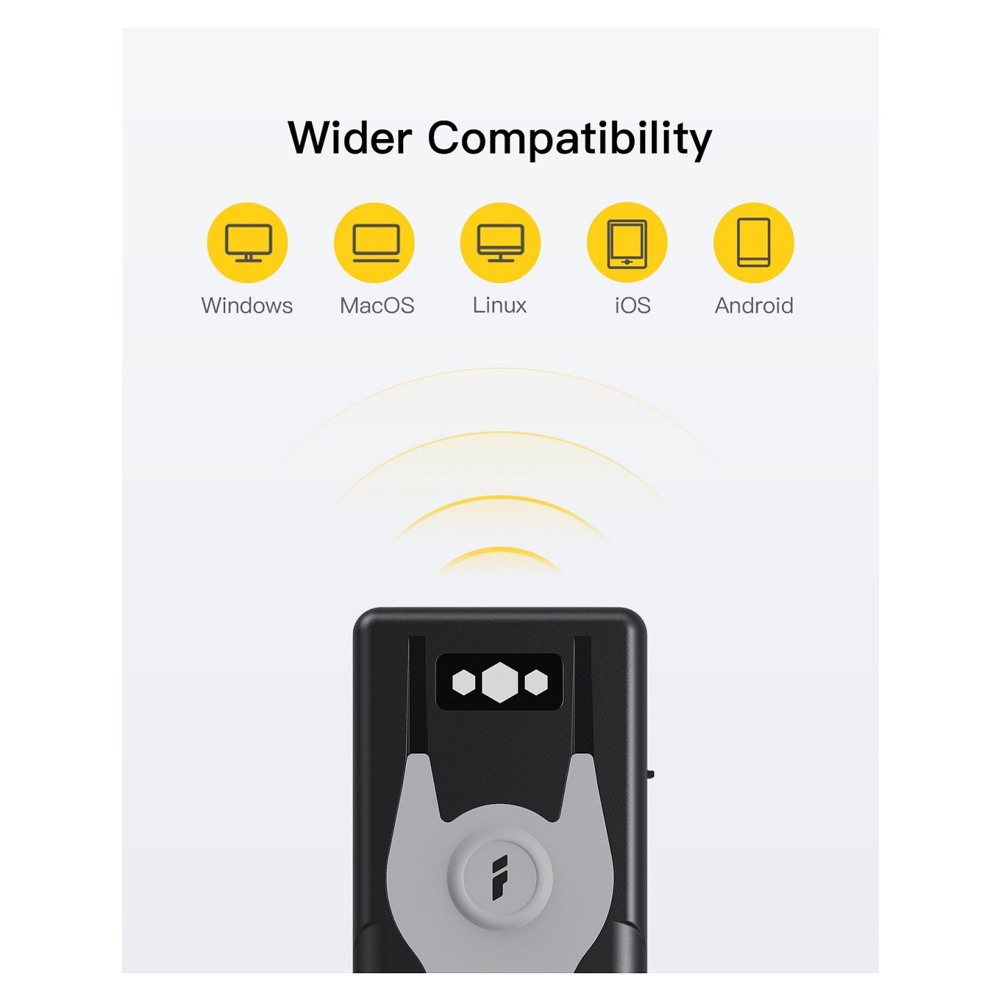 inateck Barcodescanner 43 gray [BCST-43_gray] — Buy in Cyprus with Fast Delivery