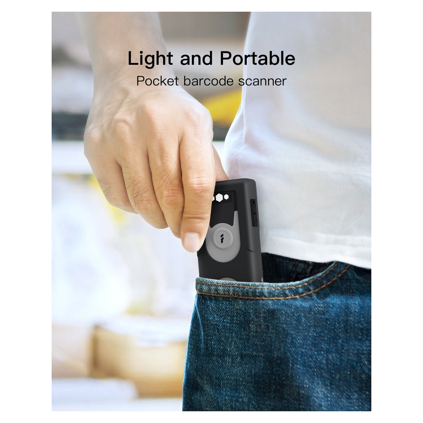 inateck Barcodescanner 43 gray [BCST-43_gray] — Buy in Cyprus with Fast Delivery