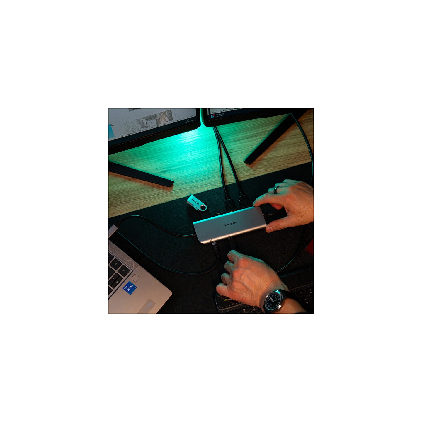 D Targus USB-C Dual HDMI 4K Docking Station — Buy in Cyprus with Fast Delivery