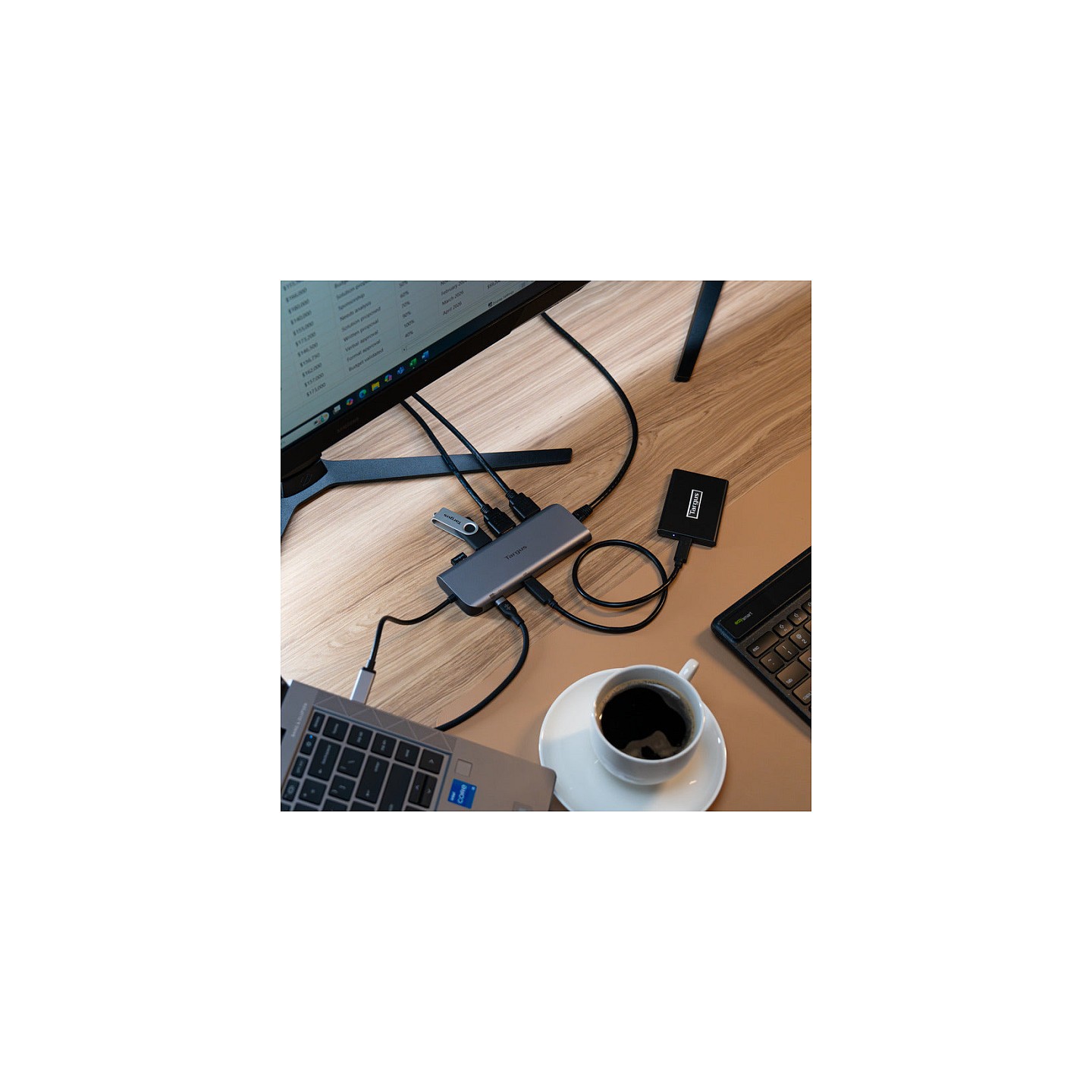 D Targus USB-C Dual HDMI 4K Docking Station — Buy in Cyprus with Fast Delivery