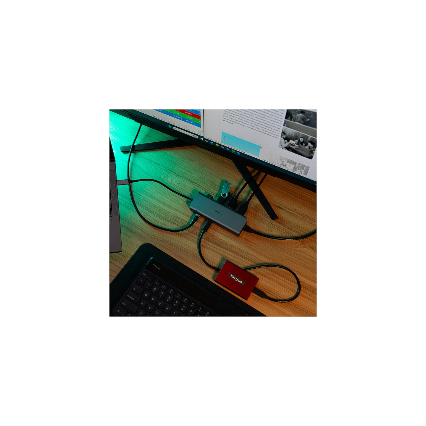 D Targus USB-C Dual HDMI 4K Docking Station — Buy in Cyprus with Fast Delivery
